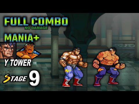 Streets of Rage 4 Stage 9 Full Combo Mania+ Max & Max SoR2 2 Players
