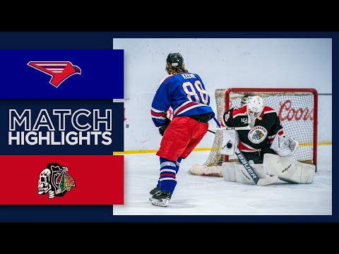 ICE HOCKEY | Falcons vs Blackhawks | highlights