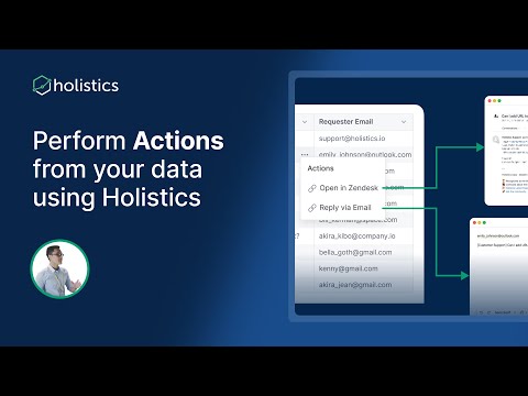 Set Up Product Actions preview