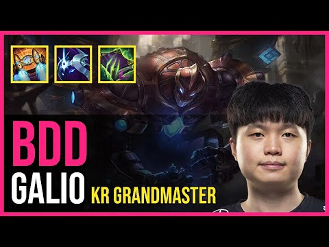 Bdd - GALIO vs. ZAC Mid | KR Grandmaster