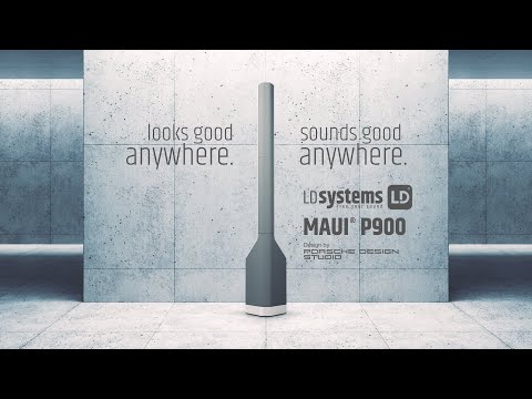 LD Systems MAUI P900 B Powered Column PA System in Graphite Black image 7