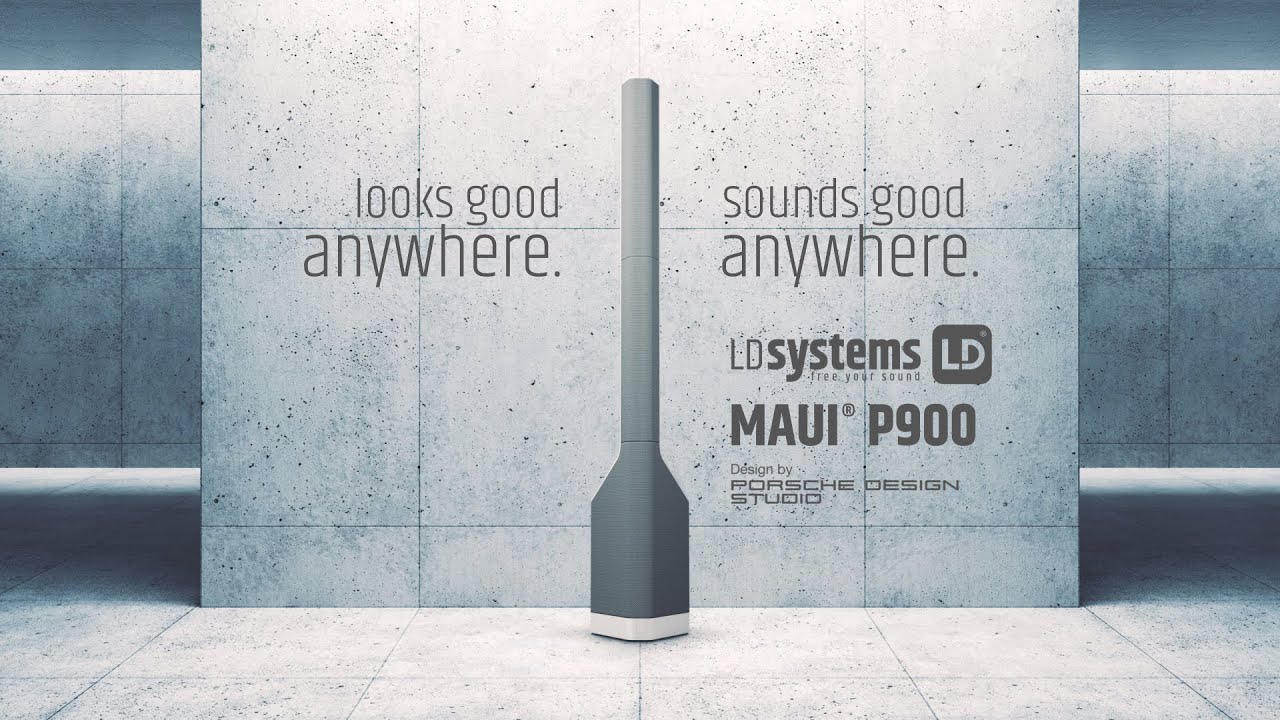 video Loa karaoke di động LD Systems MAUI P900G chính hãng 0