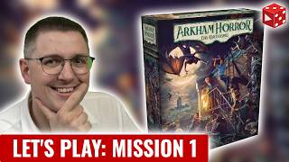 Arkham Horror: Das Kartenspiel - Neues Core Set 2026 - Live Let's Play Mission 1