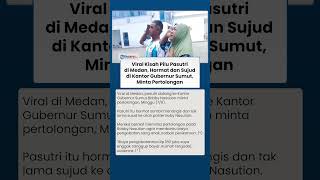 Viral Kisah Pilu Pasutri di Medan, Hormat dan Sujud di Kantor Gubernur Sumut, Minta Pertolongan