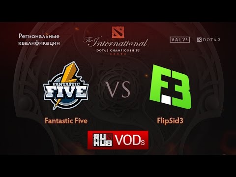FF vs FlipSid3 Tactics.Квалификации TI6, Европа