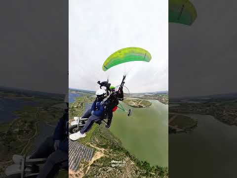 Vuelo sobre el Mar de Aragón