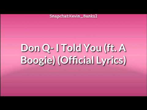 download lagu mp3 mp4 I Told You Don Q Lyrics, download lagu I Told You Don Q Lyrics gratis, unduh video klip I Told You Don Q Lyrics