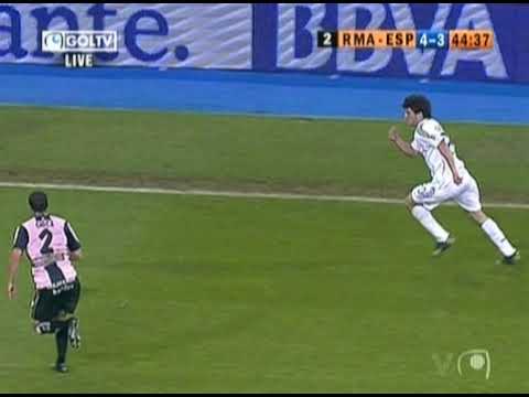 Real Madrid 4 3 Espanyol  - Gol de Higuain (narración Latinoamérica) - Liga 2006-07