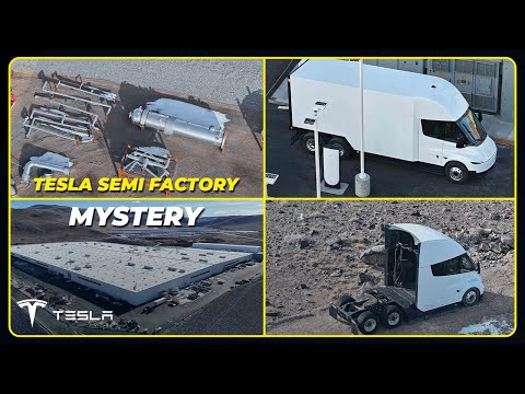 Tesla Semi Factory Mystery Equipment?