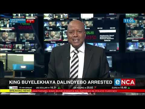 AbaThembu King, Buyelekhaya Dalindyebo is in police cus