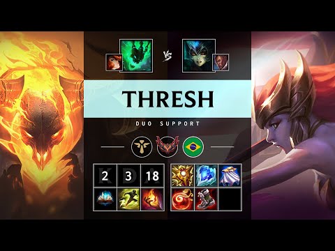 Thresh Support vs Nami - BR Grandmaster Patch 25.16