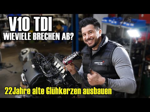 V10 Bi Turbo Glühkerzen des Grauens ! Mechaniker hassen diese Arbeit!