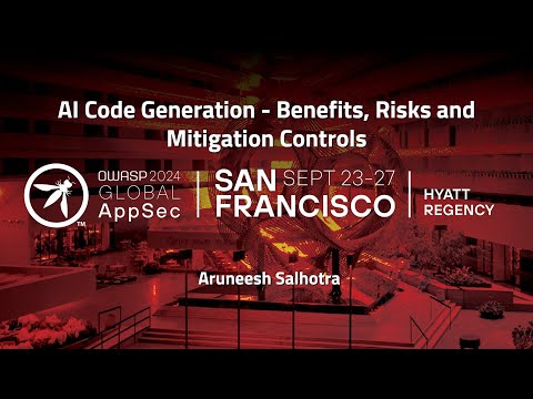 AI Code Generation - Benefits, Risks and Mitigation Controls - Aruneesh Salhotra