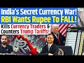 RBI S Secret Currency War Rupee Deliberately Crashed To Counter Trump Tariffs Hit Traders Kinjal