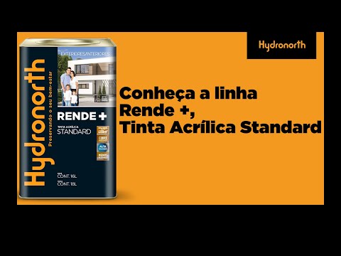 Tinta Standard RENDE+: conheça! | Hydronorth