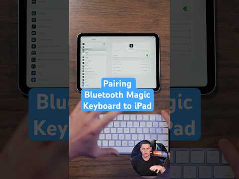 How to Pair Bluetooth Magic Keyboard to an iPad