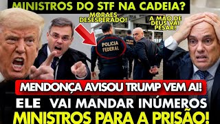 🚨 URGENTE! TROPAS dos EUA VEM AÍ! MENDONÇA DEU AVISO:TRUMP VAI MANDAR INÚMEROS MINISTROS PRA PRISÃO!