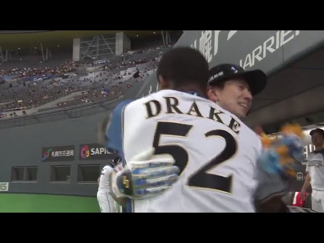 【1回裏】確かなる成長!! ファイターズ・松本が札幌ドームで初となる5号同点アーチ!! 2017/9/28 F-E