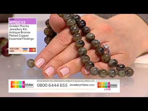 Sari Silks for JewelleryMaking - Jewellery Maker LIVE 20/03/14