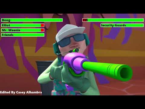 Open Season 2 (2008) Final Battle with healthbars