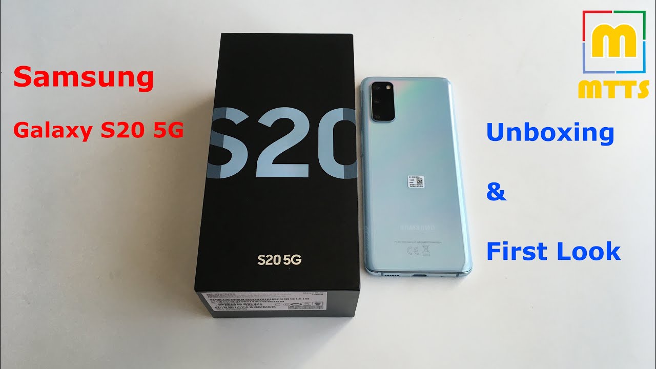 Samsung Galaxy S20 5G - Unboxing & First Look