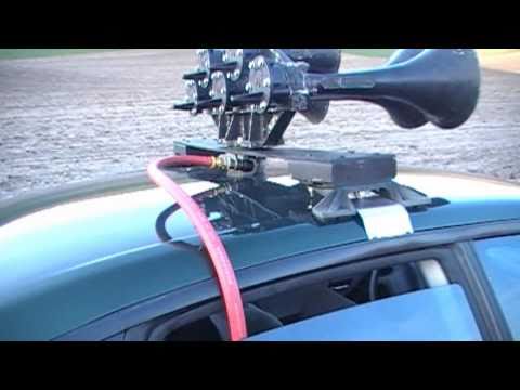 Locomotive horn collector air system NOT for pranks or scaring (Big air for a big horn)