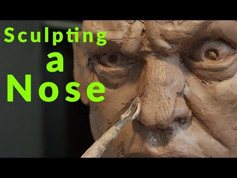 how to make a clay head step by step,