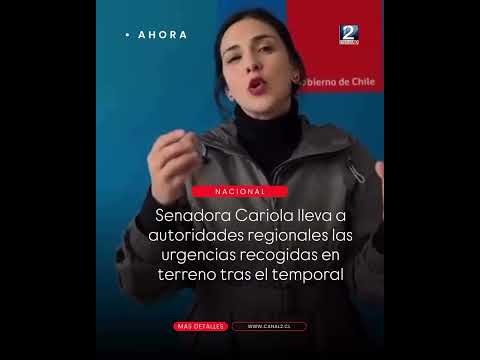 Karol Cariola llama a trabajar unidos ante emergencia en Valparaíso