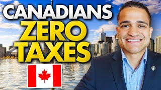 How Canadians Can Pay ZERO Taxes Legally! Canada Taxes and Canada Tax Residency Explained