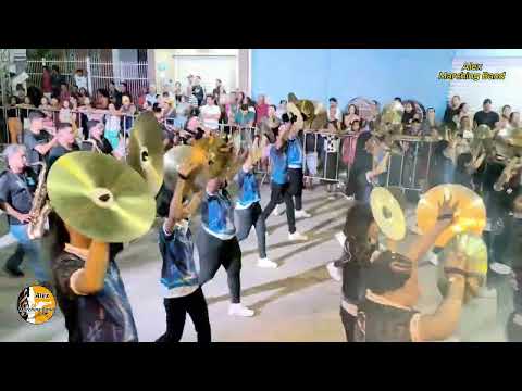 Fanfarra EMEC 2025 no Festival de Bandas e Fanfarras em Ponta de Pedras 2025