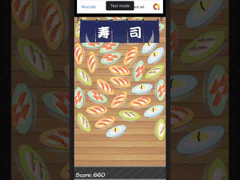 Sushi Eater - falling Sushi