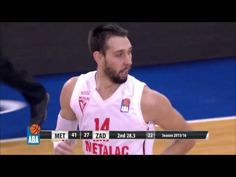 ABA Liga 2015/16 highlights: Metalac Farmakom - Zadar, R09 (6.11.2015)