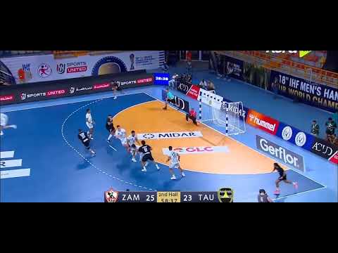 Defesa chute 9m mais lançamento direto - Highlights Mundial CB 2025 Lucas Santos goleiro handebol. 