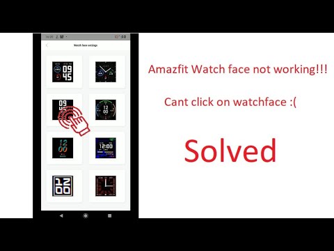 Amazfit Bip S Watch Faces Are Not Working - Not Responding To Touch - Issue Solved