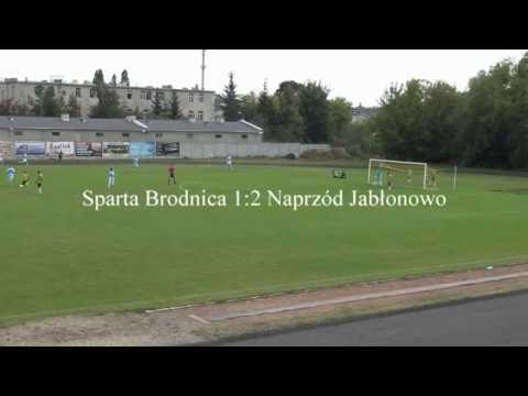 Sparta Brodnica 1 : 2 Naprzód Jabłonowo