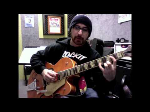 Psychobilly Guitar Tutorial - Minor Scales - Adrian Whyte