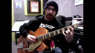 Psychobilly Guitar Tutorial - Minor Scales - Adrian Whyte