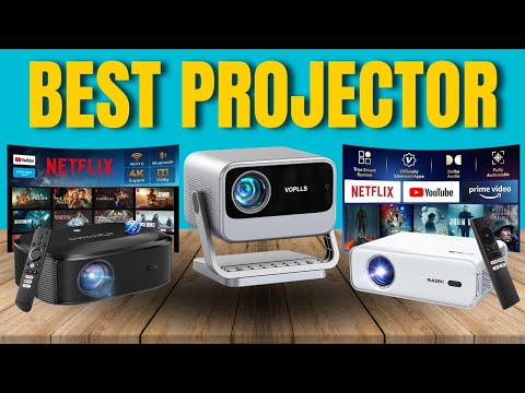 Top 5 Best Projectors on Amazon (2025) – 4K, WiFi 6, Netflix & Dolby Audio!