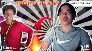 Rap Freestyling at 3:00 AM | Trill Sammy Spit Some Heat 🔥