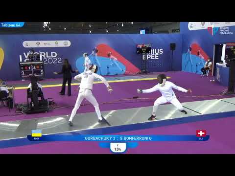 Sirius Epee 2022, ME Ind T64 Boferroni SUI - Gorbachuk UKR