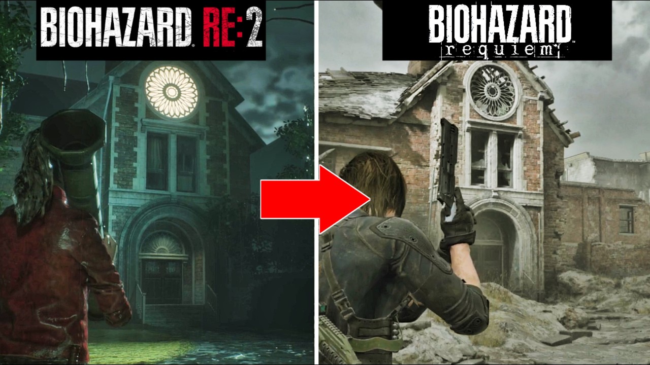 『RE2』と『レクイエム』比較してみた！変わった場所まとめ【バイオ9】【バイオハザード レクイエム】RESIDENT EVIL 9 ラクーンシティ 孤児院