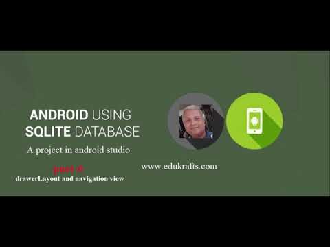 Android application with Sqlite and Navigation drawer-6