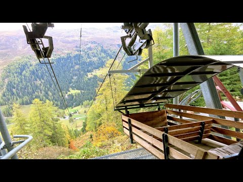 Davos - Stillbergalp Talfahrt Niederberger Schiffli Luftseilbahn