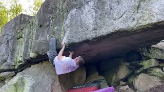 Video thumbnail of Stropník, 8A. Sněžník