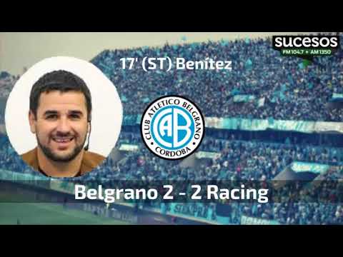 Belgrano 2 - 2 Racing | Goles de Belgrano | Relatos de Marcelo Carletti
