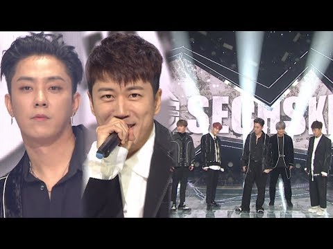 "LEGEND" SECHSKIES - Something Special @ popular song Inkigayo 20171015