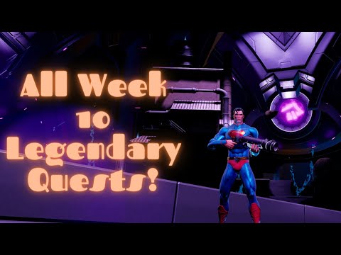 Fortnite All Week 10 Legendary Challenges Quest Guide