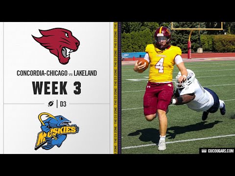 Concordia-Chicago vs. Lakeland Highlights (127 POINTS!) | D3 College Football 2024