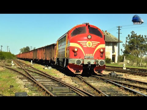 Various Trains in Episcopia Bihor Station/Diverse Trenuri in Gara Episcopia Bihor - 26 April 2021
