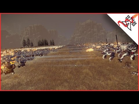 3120 THUNDERERS vs 3510 HANDGUNNERS - Total War: WARHAMMER